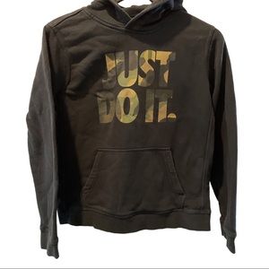 Nike - Hoodie - Sweatshirt - Black - Boys XL